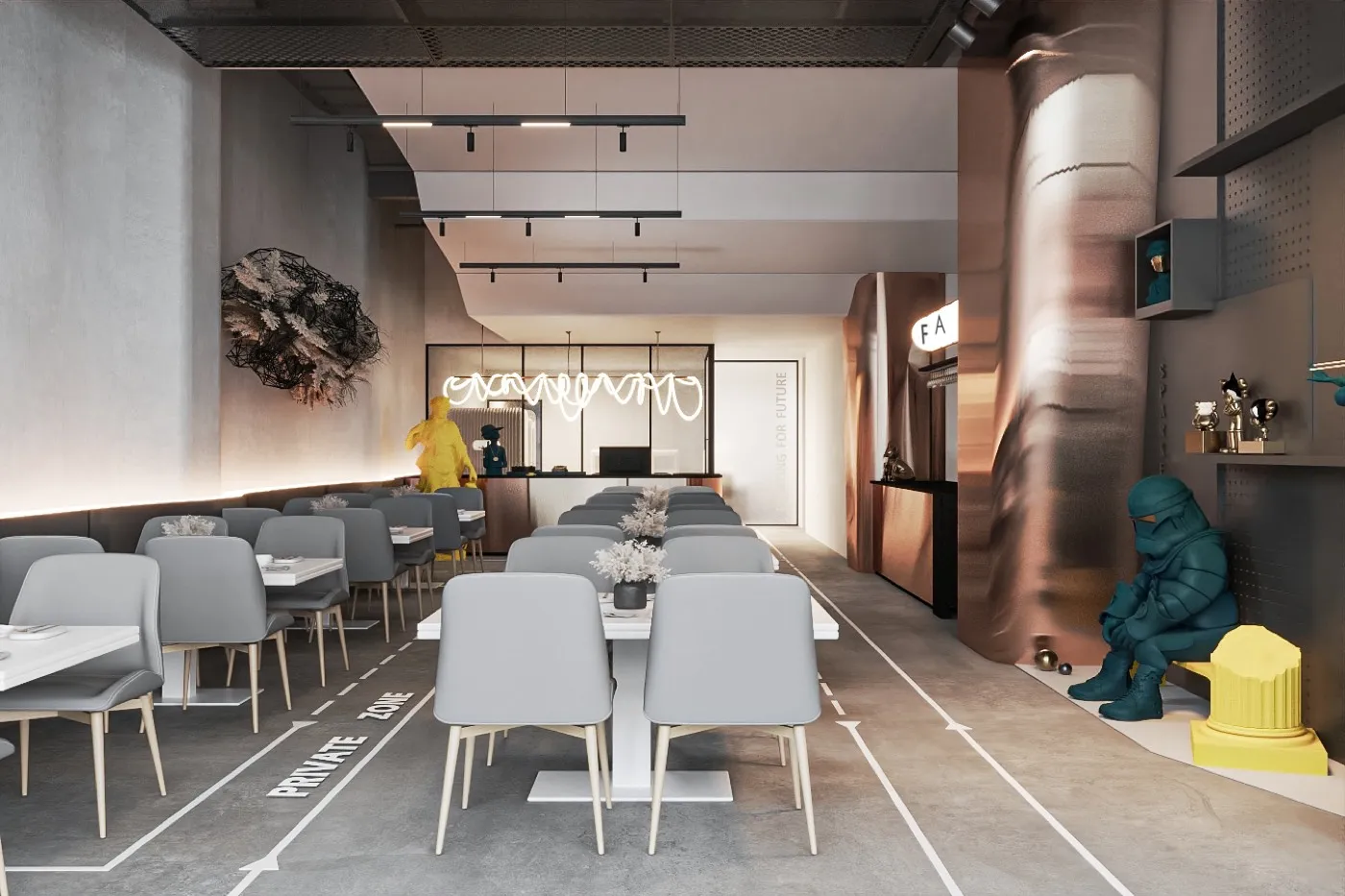 Fabway Café interior